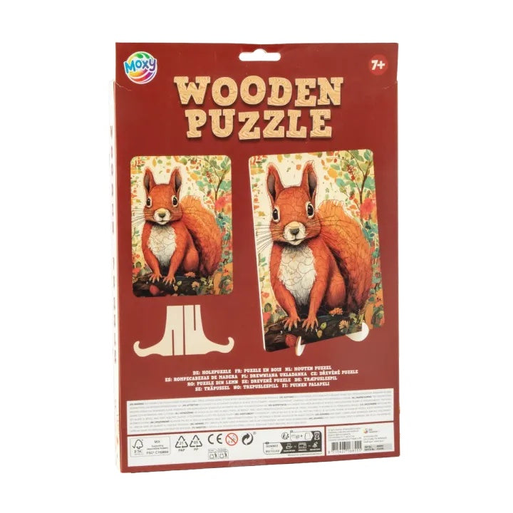 Fa puzzle Mókus 130db MOXY