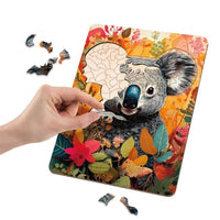 Fa puzzle Koala egyedi formák 130 db MOXY