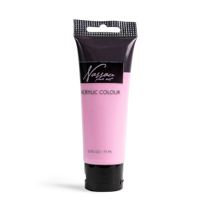 Nassau Fine Art akrilfesték 75 ml-es tubusban – es tubusban - pink