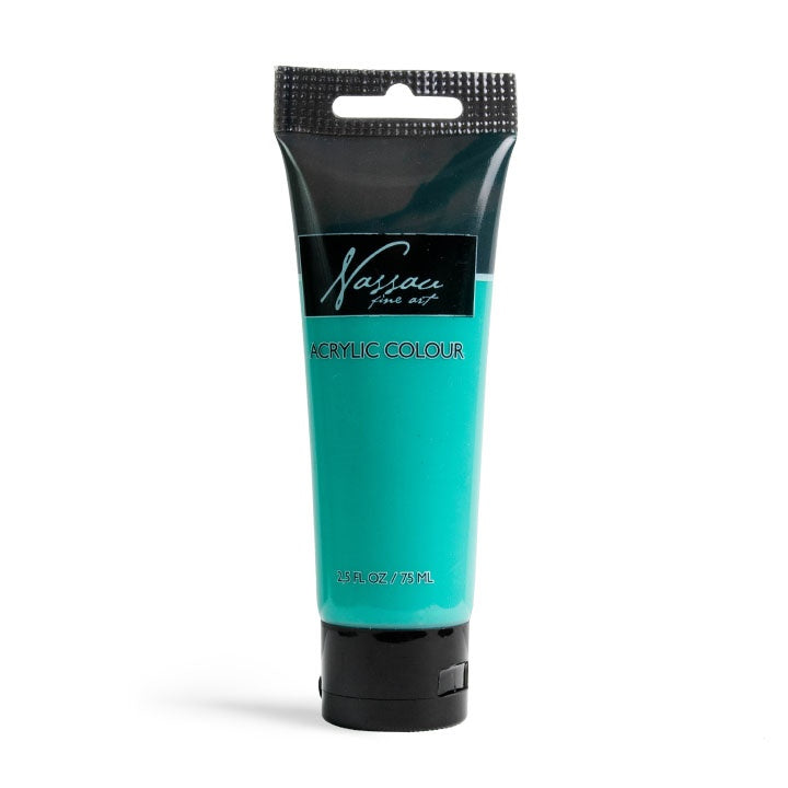 Nassau Fine Art akrilfesték 75 ml-es tubusban – es tubusban - turquoise