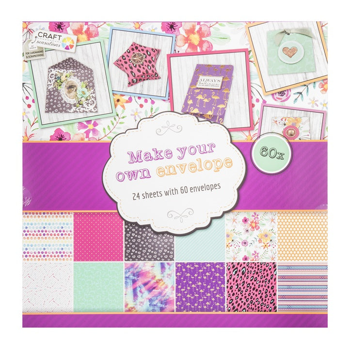 Craft Sensations kreatív szett scrapbooking-ra - 24 lap – Set 2