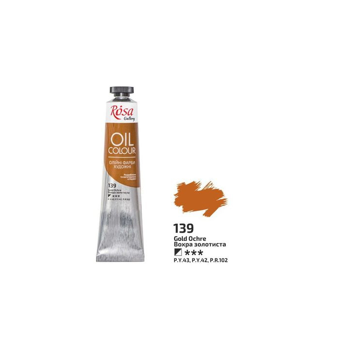 Olajfestékek Rosa Gallery 45 ml – 139 arany okkersárga