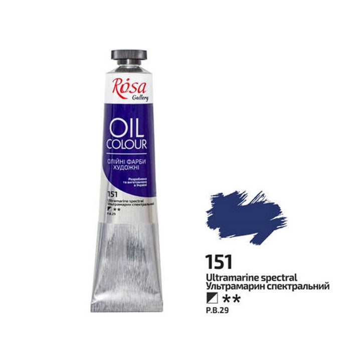 Olajfestékek Rosa Gallery 45 ml – 151 ultramarine spektrális