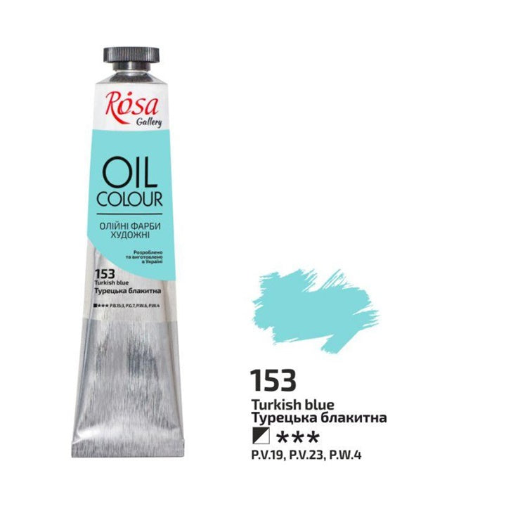 Olajfestékek Rosa Gallery 45 ml – 153 Török kék