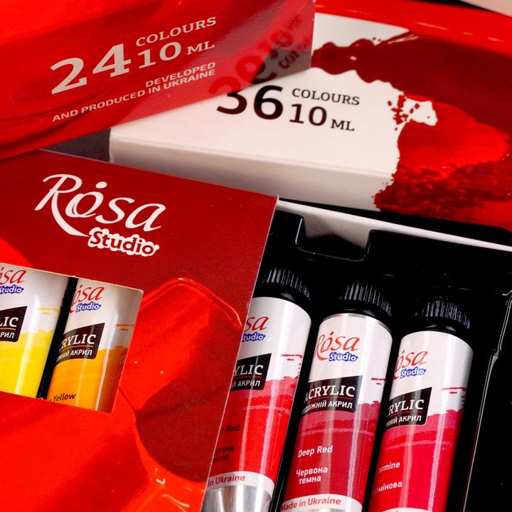 ROSA STUDIO akrilfesték készlet | 12x10 ml