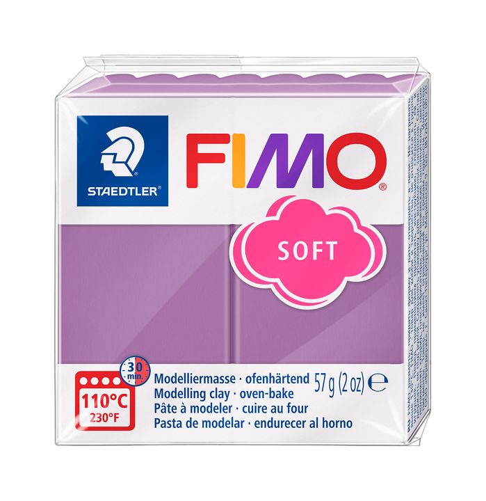 FIMO puha polimer gyurma 57g – Áfonya koktél