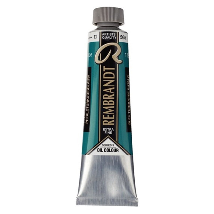 Olajfesték Rembrandt 40 ml – Phthalo Turquoise Blue