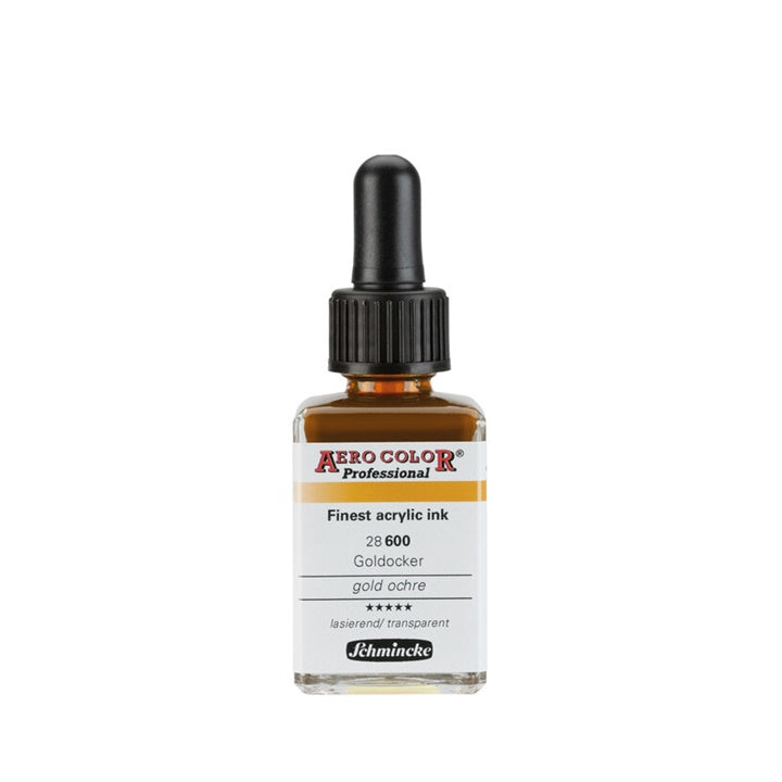Akril tinta Schmincke AERO COLOR Professional Standard 28 ml – 600 Okker arany