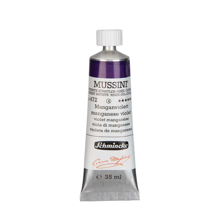 Olajfesték Schmincke MUSSINI 35 ml – 472 mangán lila