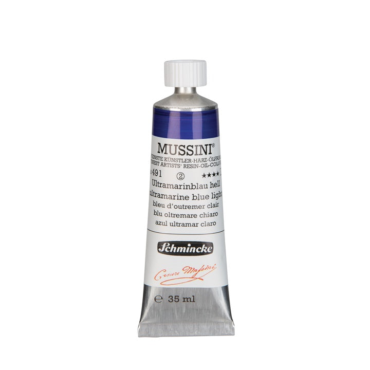 Olajfesték Schmincke MUSSINI 35 ml – 491 Ultramarin kék világos