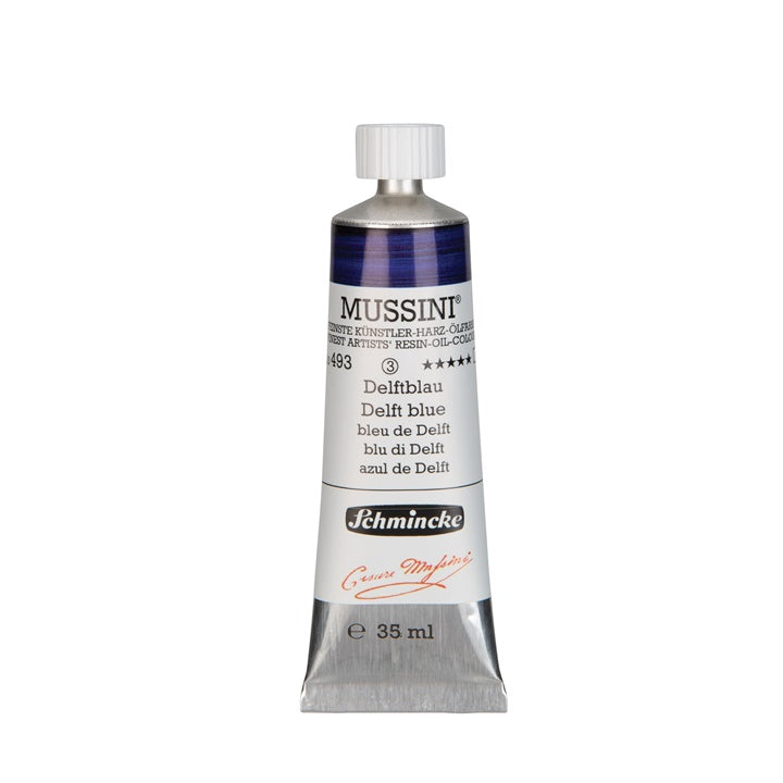 Olajfesték Schmincke MUSSINI 35 ml – 493 Delft kék