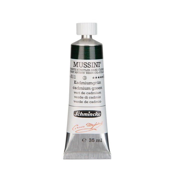 Olajfesték Schmincke MUSSINI 35 ml – 511 Kadmiumzöld