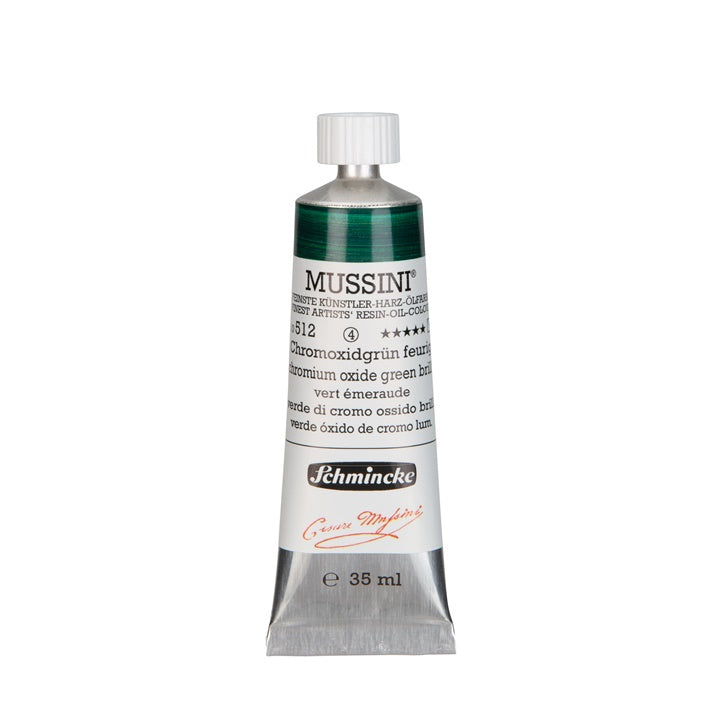 Olajfesték Schmincke MUSSINI 35 ml – 512 Króm-oxid zöld