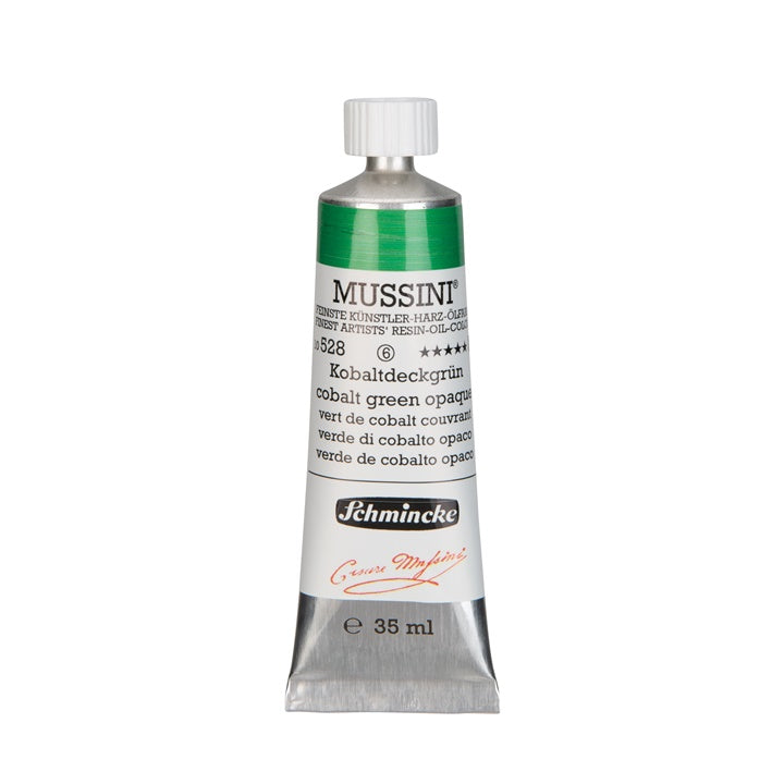 Olajfesték Schmincke MUSSINI 35 ml – 528 Kobaltzöld opák