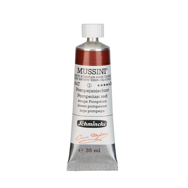 Olajfesték Schmincke MUSSINI 35 ml – 647 Pompeji vörös