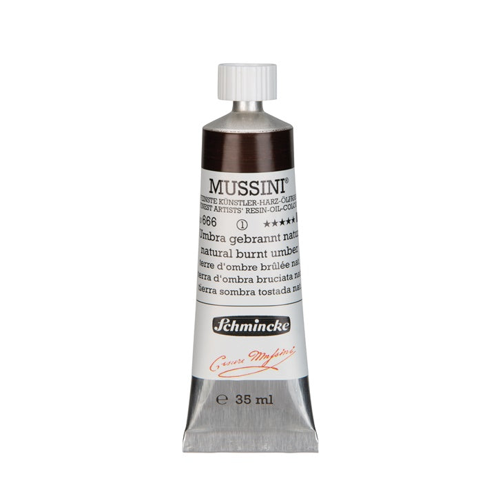 Olajfesték Schmincke MUSSINI 35 ml – 666 Természetes umbra égetett