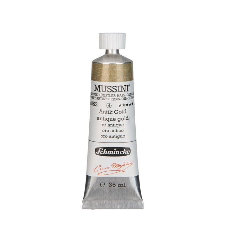 Olajfesték Schmincke MUSSINI 35 ml – 862 Antik arany