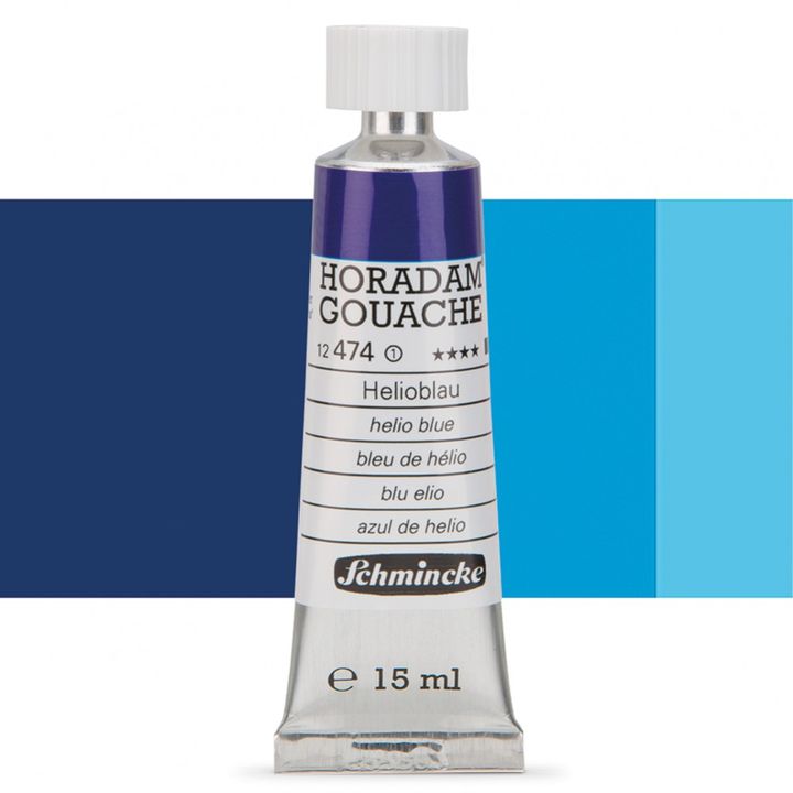 Schmincke Horadam Gouache 15ml – 474 Helio Blue
