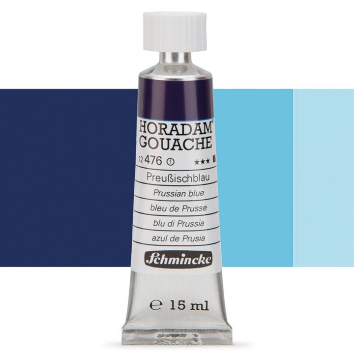 Schmincke Horadam Gouache 15ml – 476 Prussian Blue