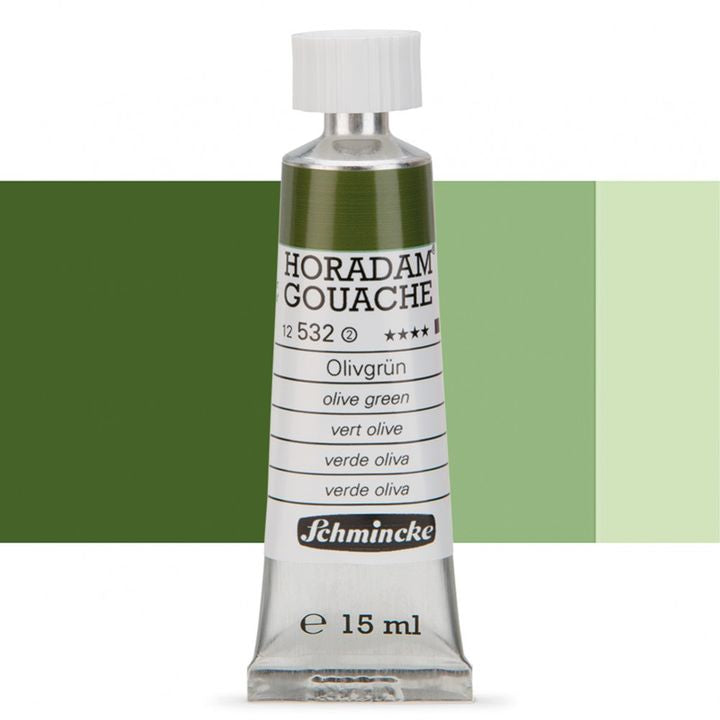 Schmincke Horadam Gouache 15ml – 532 Olive Green