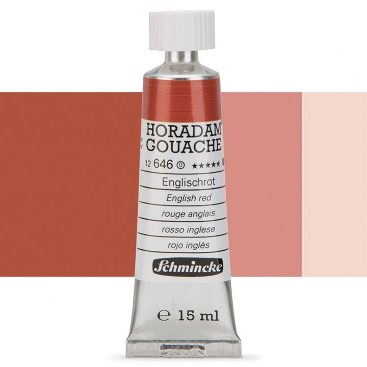 Schmincke Horadam Gouache 15ml – 646 English Red