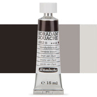 Schmincke Horadam Gouache 15ml – 652 Vandyke Brown