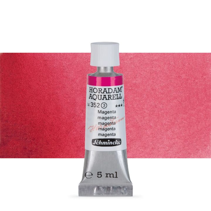 Schmincke Horadam akvarell festékek tubusban 5ml – 352 Magenta