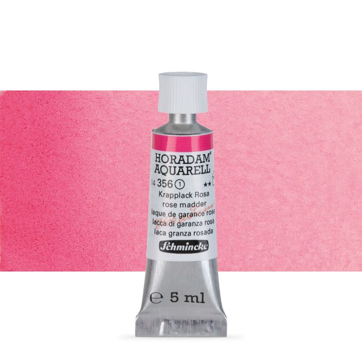 Schmincke Horadam akvarell festékek tubusban 5ml – 356 Rose Madder