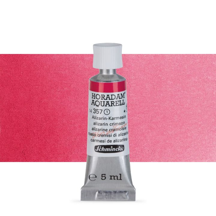 Schmincke Horadam akvarell festékek tubusban 5ml – 357 Alizarin Crimson