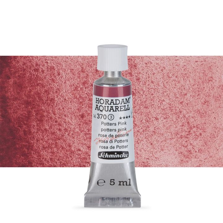 Schmincke Horadam akvarell festékek tubusban 5ml – 370 Potters Pink