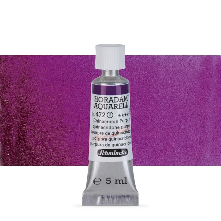 Schmincke Horadam akvarell festékek tubusban 5ml – 472 Quinacridone Purple