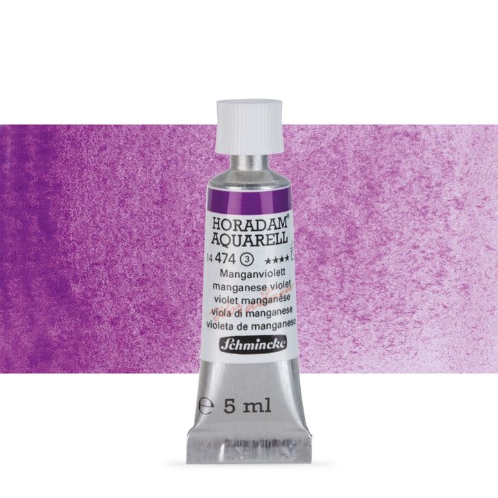 Schmincke Horadam akvarell festékek tubusban 5ml – 474 Manganese Violet