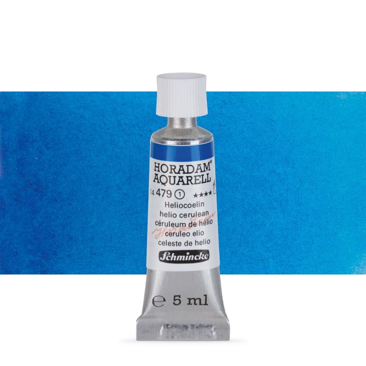 Schmincke Horadam akvarell festékek tubusban 5ml – 479 Helio Cerulean