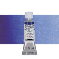 Schmincke Horadam akvarell festékek tubusban 5ml – 482 Delft Blue
