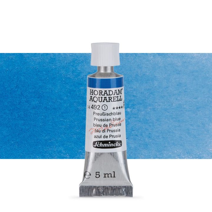 Schmincke Horadam akvarell festékek tubusban 5ml – 492 Prussian Blue