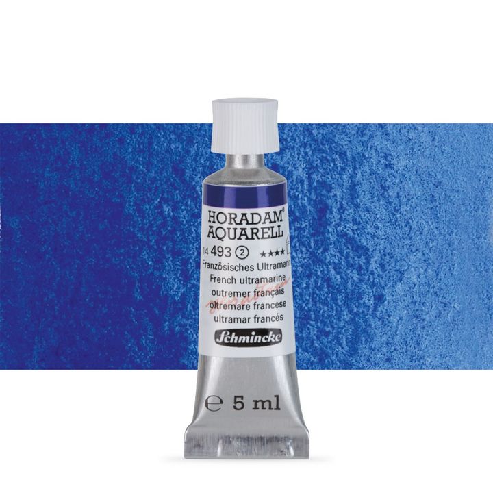 Schmincke Horadam akvarell festékek tubusban 5ml – 493 French Ultramarine