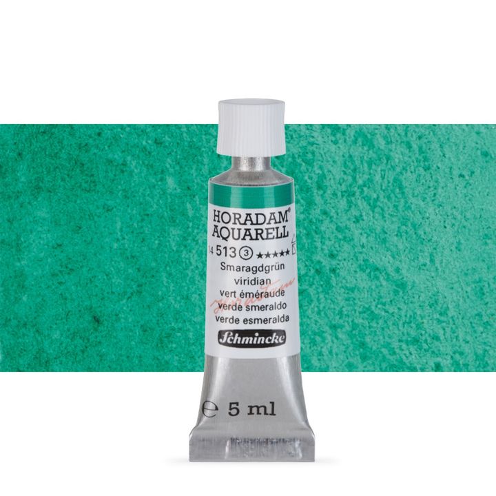 Schmincke Horadam akvarell festékek tubusban 5ml – 513 Viridian