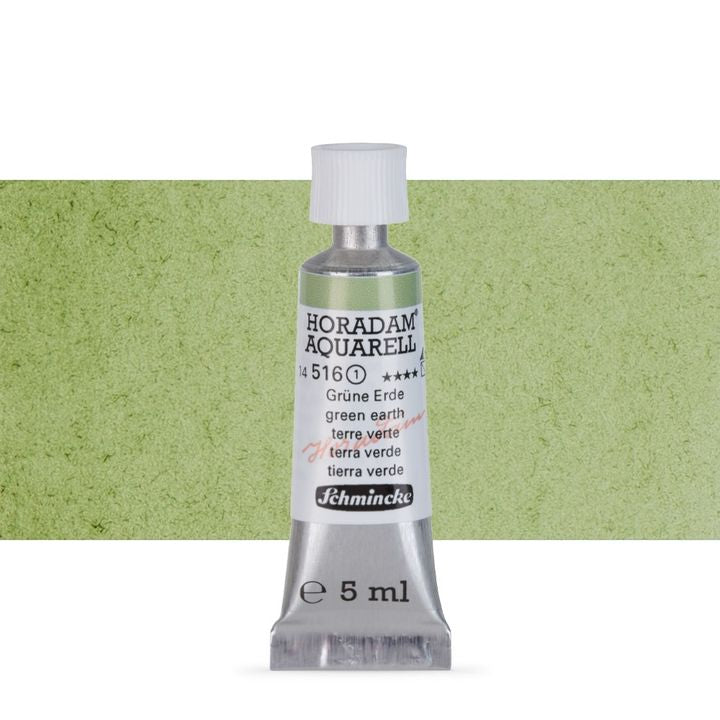 Schmincke Horadam akvarell festékek tubusban 5ml – 516 Green Earth