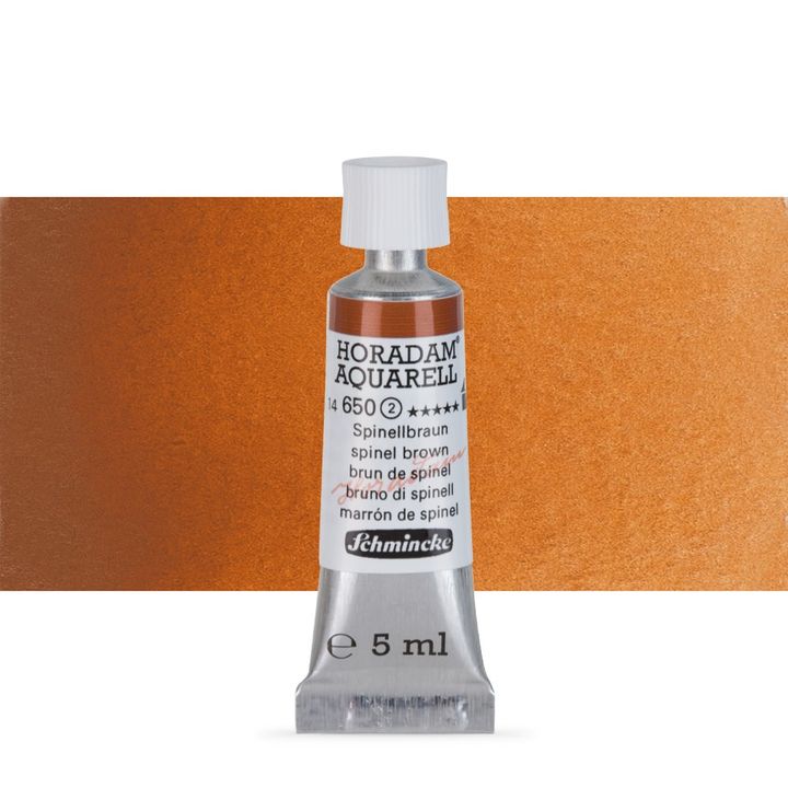 Schmincke Horadam akvarell festékek tubusban 5ml – 650 Spinel Brown