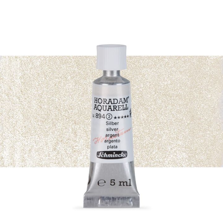 Schmincke Horadam akvarell festékek tubusban 5ml – 894 Silver