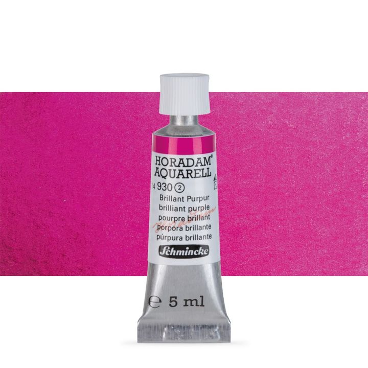 Schmincke Horadam akvarell festékek tubusban 5ml – 930 Brilliant Purple