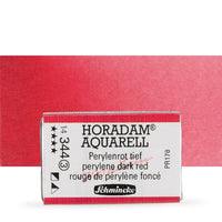 Schmincke Horadam akvarell festékek – 344 Perylene Dark Red