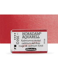 Schmincke Horadam akvarell festékek – 350 Cadmium Red Deep