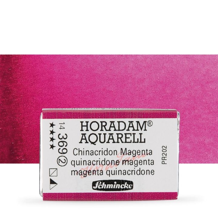 Schmincke Horadam akvarell festékek – 369 Quinacridone Magenta