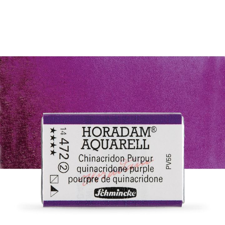 Schmincke Horadam akvarell festékek – 472 Quinacridone Purple