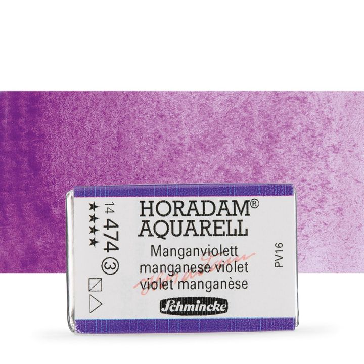Schmincke Horadam akvarell festékek – 474 Manganese Violet
