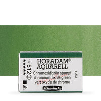 Schmincke Horadam akvarell festékek – 512 Chromium Oxide Green