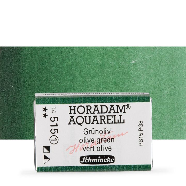 Schmincke Horadam akvarell festékek – 515 Olive Green
