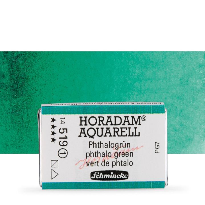 Schmincke Horadam akvarell festékek – 519 Phthalo Green