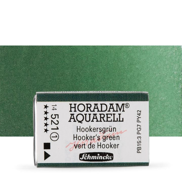 Schmincke Horadam akvarell festékek – 521 Hooker'S Green